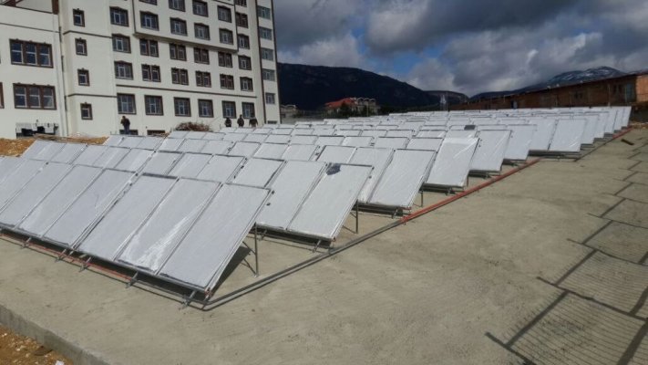 Safranbolu 500 Kişilik Yurt / 149 Adet Güneş Kollektörü